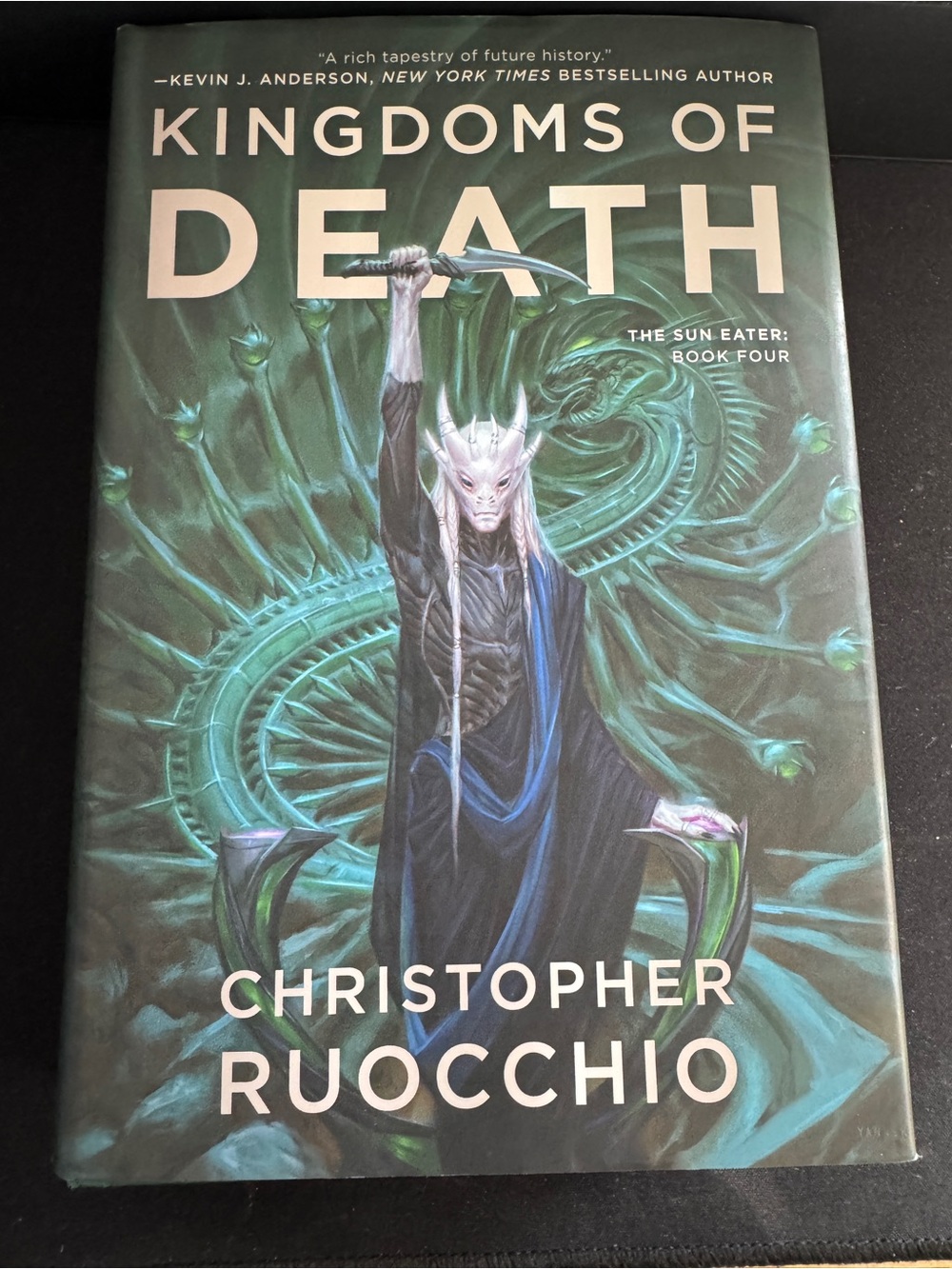 Kingdoms of Death Christopher Ruocchio Sun Eater Book 4 Sci-Fi